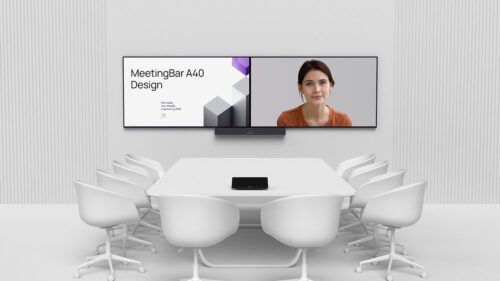 www-a40-wall-dual MeetingBar Yealink A40-010
